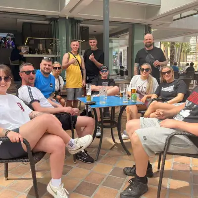 The Davies Salvage team in Benidorm for Summers' work do 2023!: Click Here To View Larger Image